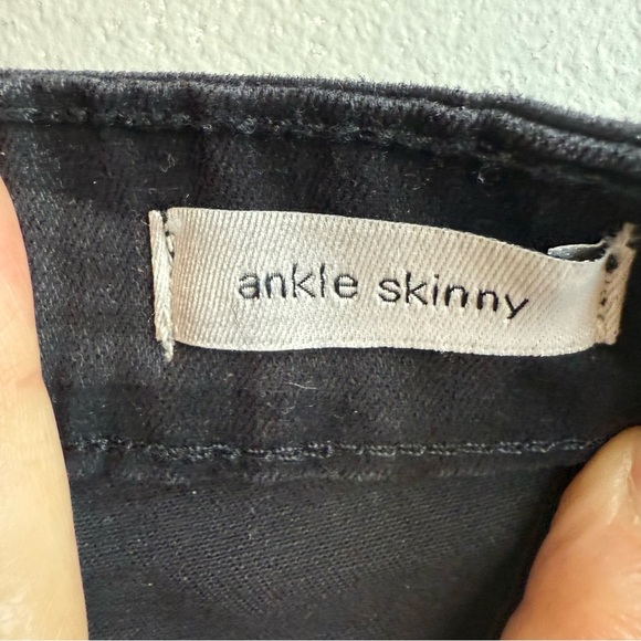 Social Standard by Sanctuary Black Camo High Rise Skinny Ankle Jeans - Picture 6 of 7
